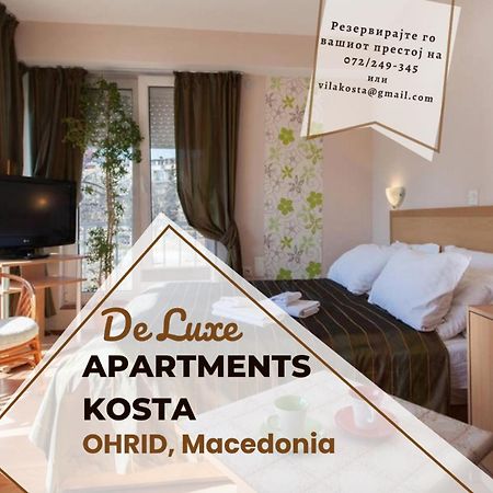 De Lux Apartments Kosta Ohrid Extérieur photo