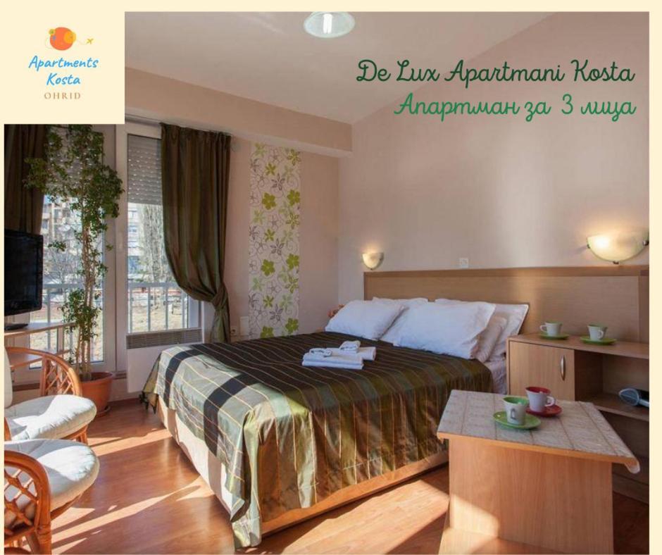 De Lux Apartments Kosta Ohrid Extérieur photo