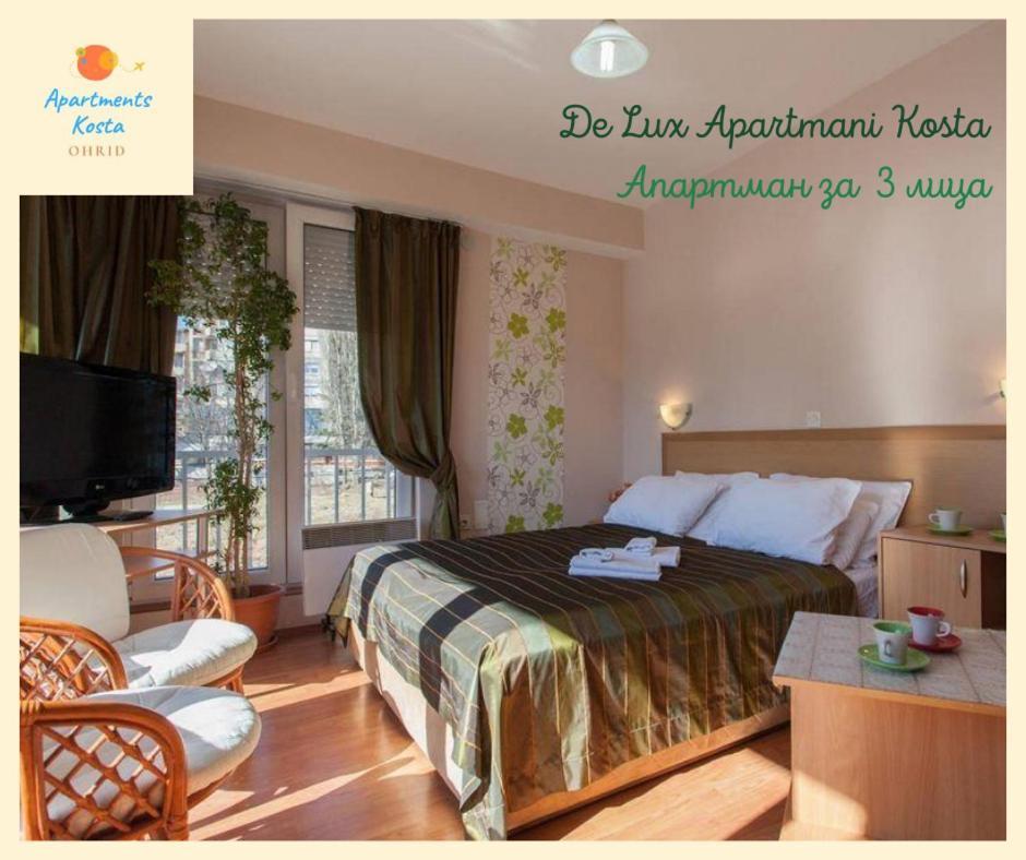 De Lux Apartments Kosta Ohrid Extérieur photo