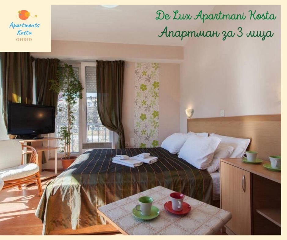 De Lux Apartments Kosta Ohrid Extérieur photo