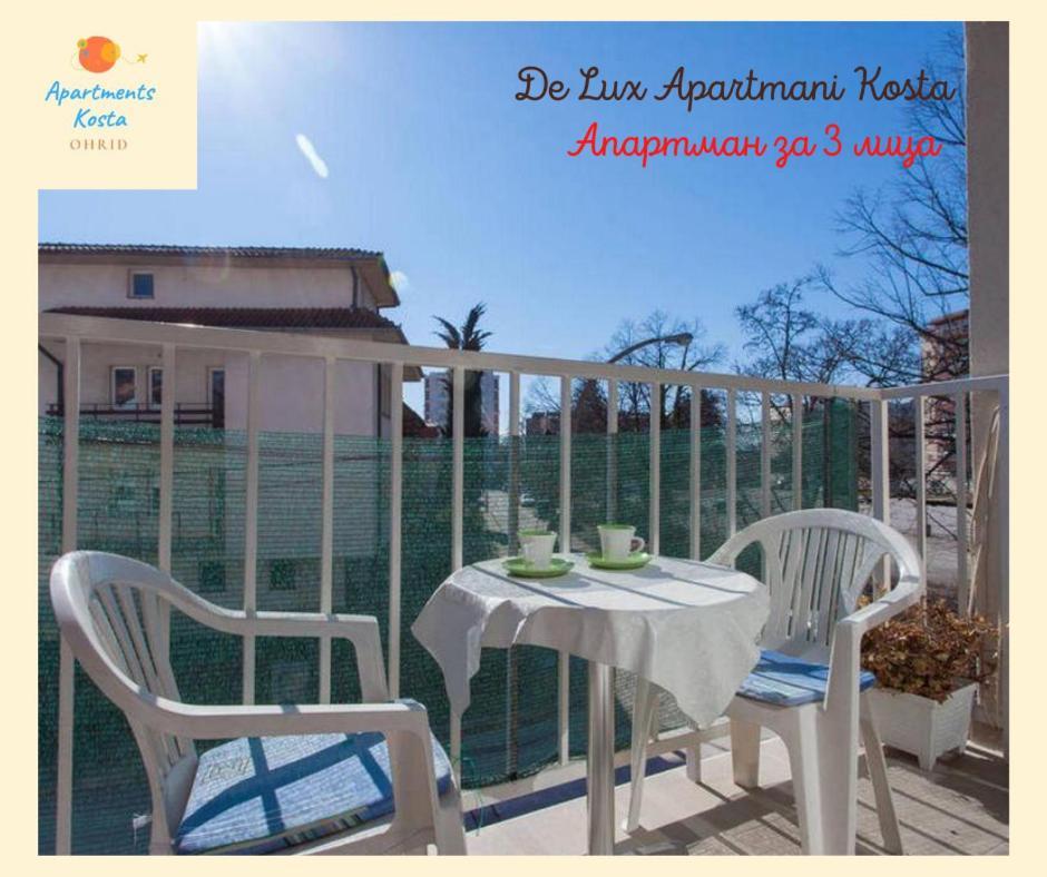 De Lux Apartments Kosta Ohrid Extérieur photo