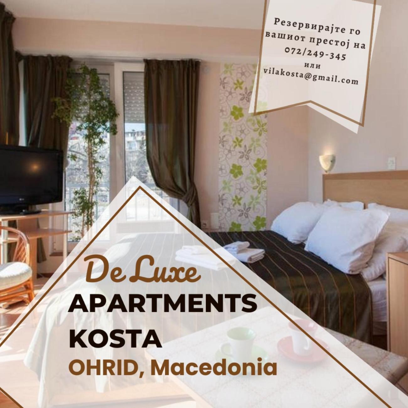 De Lux Apartments Kosta Ohrid Extérieur photo